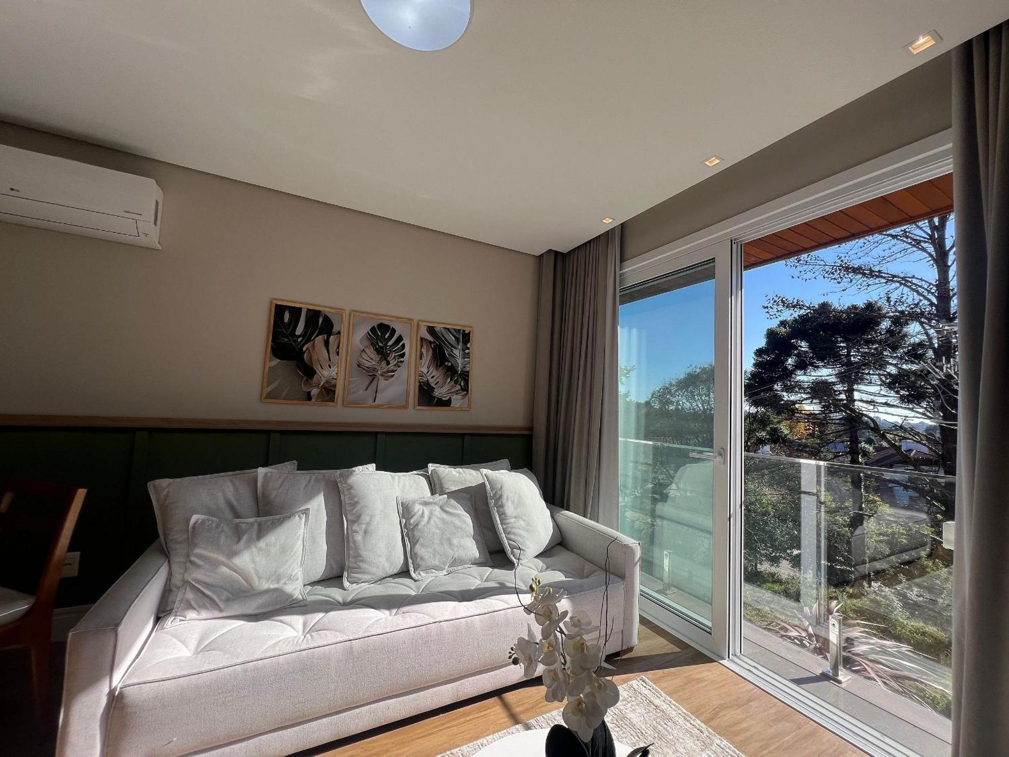 Апартаменты Alpes 307 - Ape Novo Em Gramado C/ Garagem Экстерьер фото
